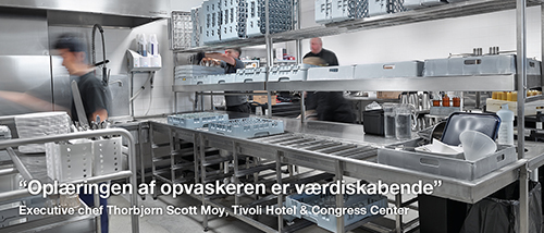 Opvask er et fag ifølge Executive Chef på Tivoli Hotel | KEN STORKØKKEN